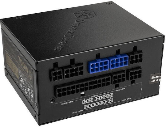 Silverstone SX700-G 700W Μαύρο Τροφοδοτικό Υπολογιστή Full Modular 80 Plus Gold