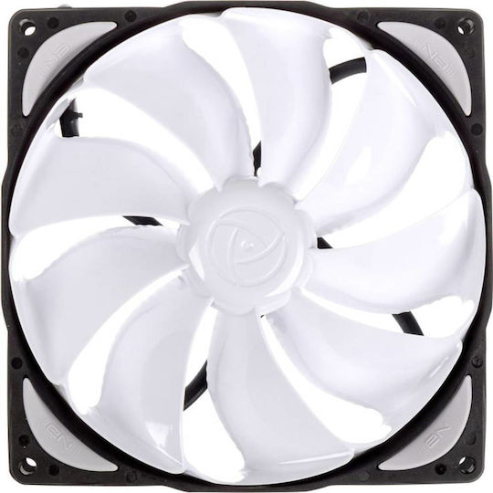 Noiseblocker NB-eLoop Case Fans 140mm 1200rpm 83.92cfm Without LEDs Connection 4-Pin PWM White