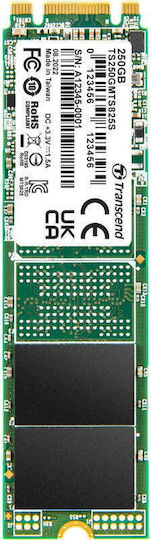 Transcend 825S SSD 250GB M.2 Type with SATA III Connection