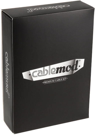 Cablemod RT-Series Classic Cable Kit for ASUS & Seasonic 24-Pin ATX / 8-Pin EPS / 4-Pin EPS / 8-Pin PCIe / 6-Pin PCIe - 24-Pin ATX / 8-Pin EPS / 8-Pin PCIe / 6-Pin PCIe Cable Πολύχρωμο CM-RTS-CKIT-NKWR-R