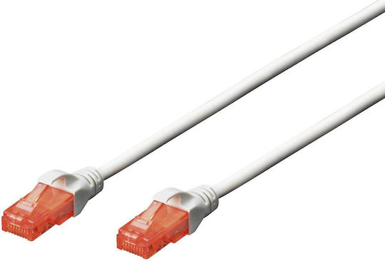 Digitus U/UTP Cat.6 (Gigabit) Network Cable Ethernet 0.25m Gray