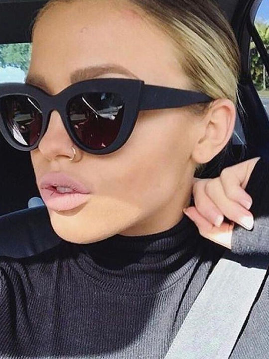 Women's Sunglasses with Silver Metal Frame and Silver Mirror Lens HC2055G