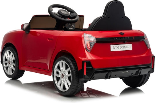 Mini Cooper S One-Seater with Remote Control Licensed 12 Volt Red for 2+ Years
