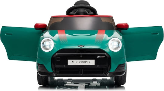 Mini Cooper S Едноместен с Дистанционно Управление Лицензиран 12 Волта Зелен За 2+ Години