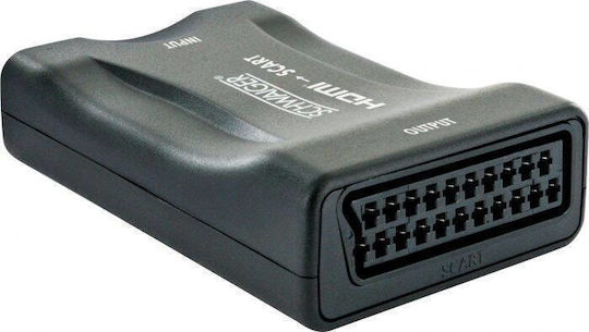 Convertor Schwaiger HDMI SCART Priză HDMI > Priză SCART