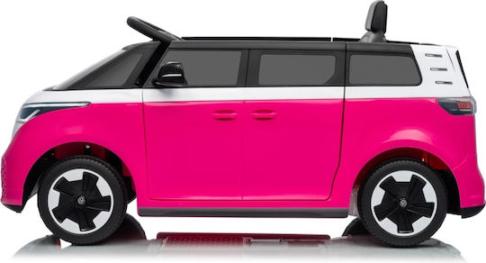 Volkswagen ID BUZZ Monopost cu Telecomandă Licențiat 12 Volți Roz pentru 2+ Ani