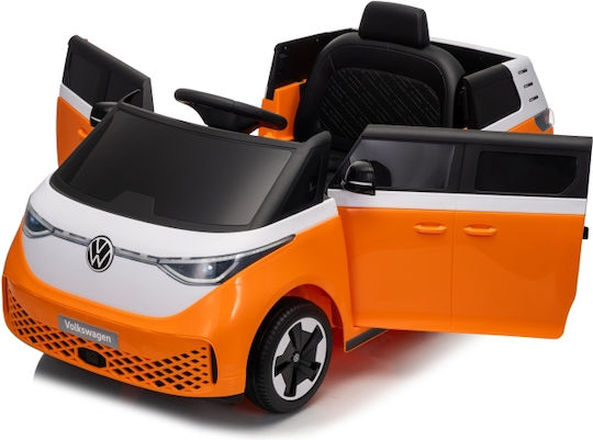 Volkswagen ID BUZZ Μονοθέσιο με Τηλεκοντρόλ Licensed 12 Volt Πορτοκαλί για 2+ Ετών
