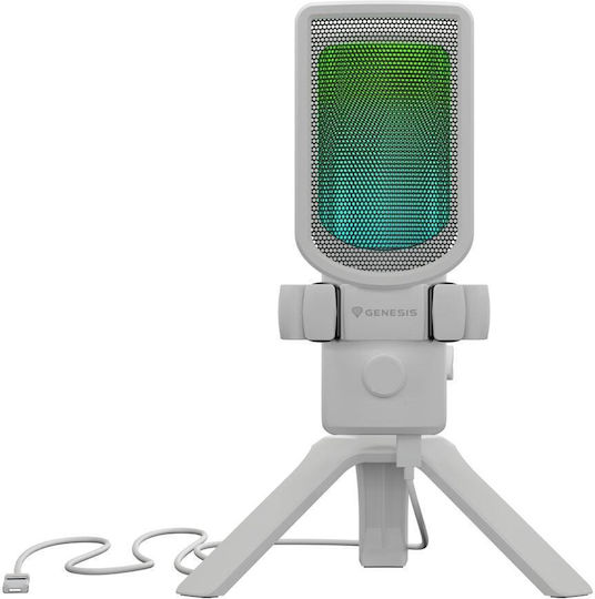 Genesis Radium 250 Микрофон USB Настолен в White Цвят