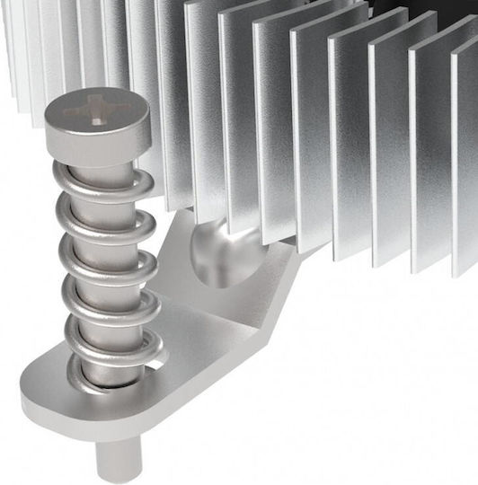 Akasa AK-CC6609EP01 Cooler Procesor pentru Socket 1700 Argintiu