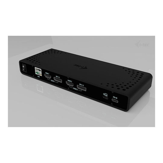 I-tec I-tec Universal Dual 4k Display Station Docking 2xdp 2xhdmi Lan Audio Power Delivery 85w 14176914 8595611707100