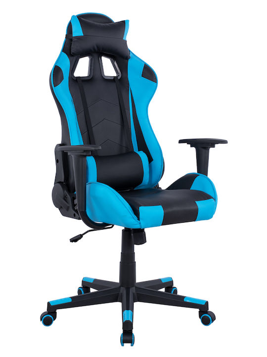 HomeMarkt HM1137.08 Scaun Gaming Din piele ecologică cu Brațe Reglabile Turcoaz