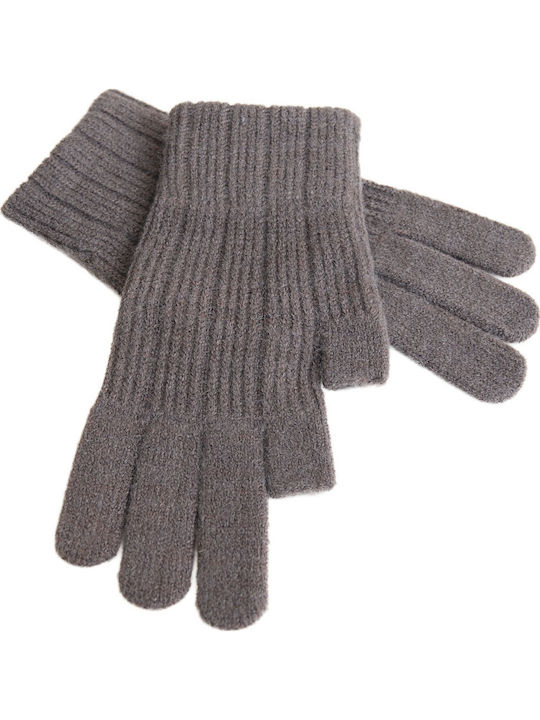Gray Gestrickt Handschuhe