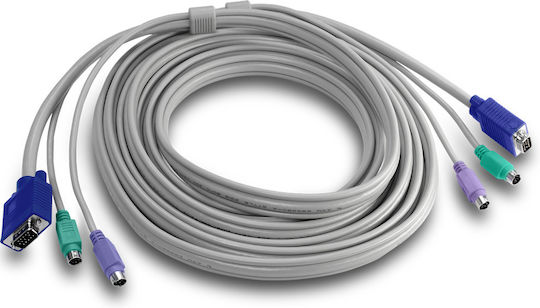 Trendnet Καλώδιο KVM TK-C15 5m PS/2 /VGA