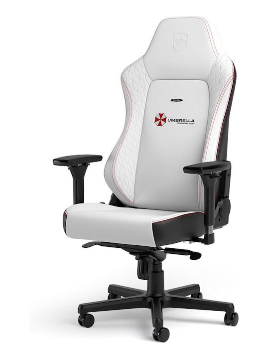 Noblechairs Hero Resident Evil Umbrella Edition Δερματίνης Λευκή Noblechairs Hero Resident Evil Umbrella Edition Δερματίνης Λευκή