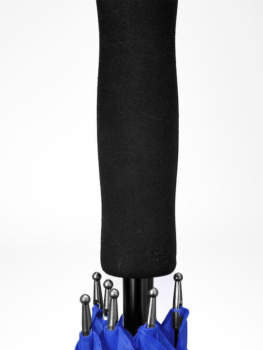 Windproof Automatic Umbrella Compact Navy Blue