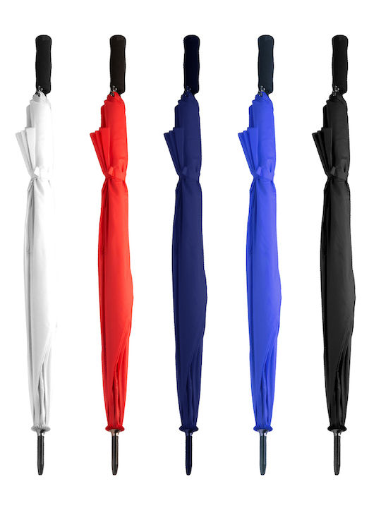 Windproof Automatic Umbrella Compact Navy Blue