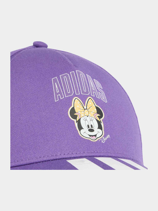 adidas Kids' Hat Jockey Fabric Purple