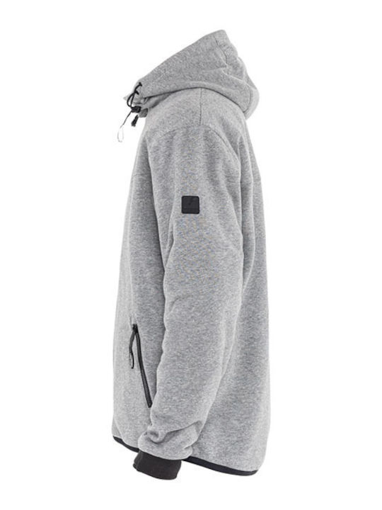 Sweatshirt mit Kapuze Grey Melange
