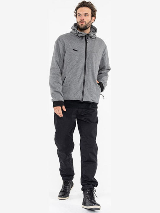 Sweatshirt mit Kapuze Grey Melange
