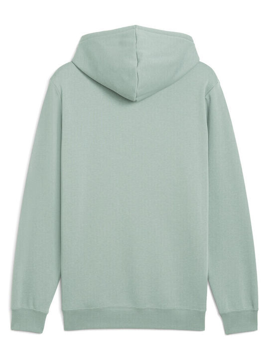 PUMA Лого Зелен Худи