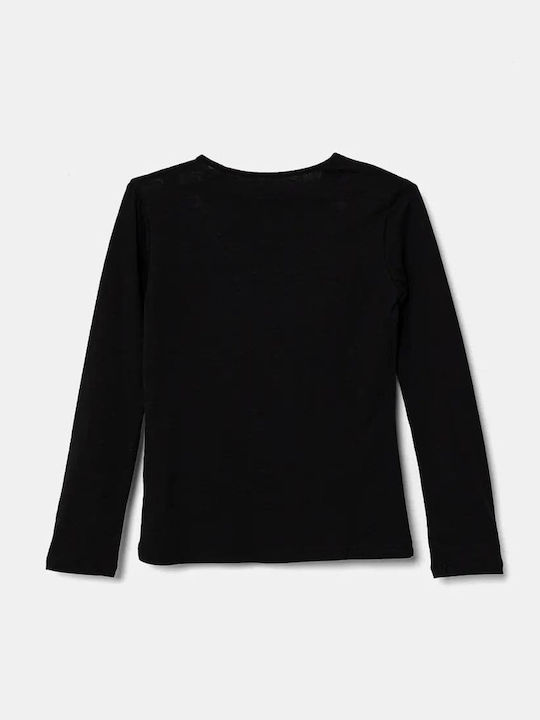 Kids' Shirt Long Sleeve Black Tianne