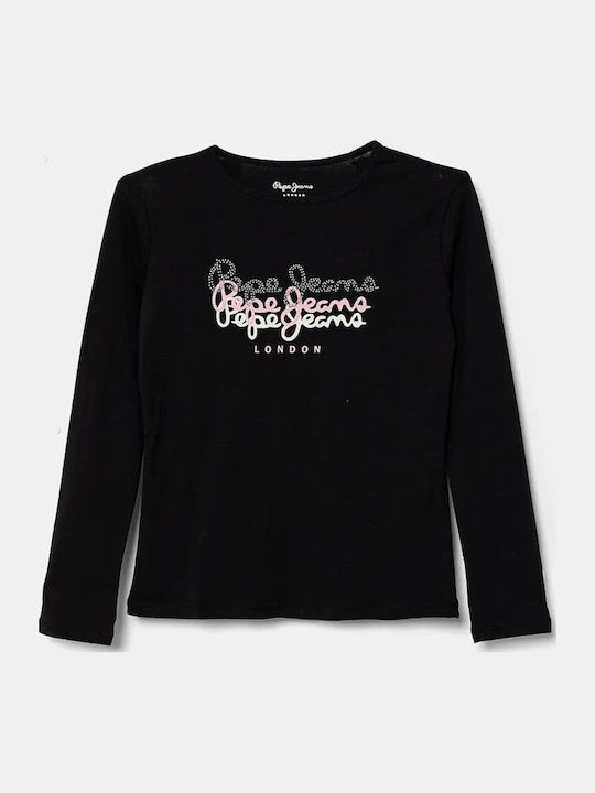 Kids' Shirt Long Sleeve Black Tianne