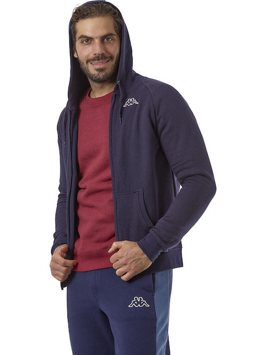 Jack Men's Sweatshirt with Blue Hood 1956490020-Blue