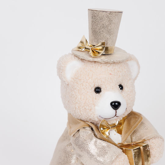 Eurolamp Weihnachtliche Stoff Figur Bär