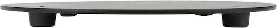DNA MBP1 Base Vertical Operation Lighting Bar Round Steel Non-slip Feet 20x20x0.3 cm Floor Base for LED Bar DMX