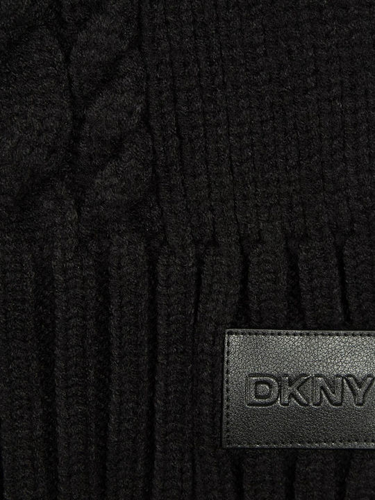 DKNY Γυναικείο Φουλάρι Μαύρο