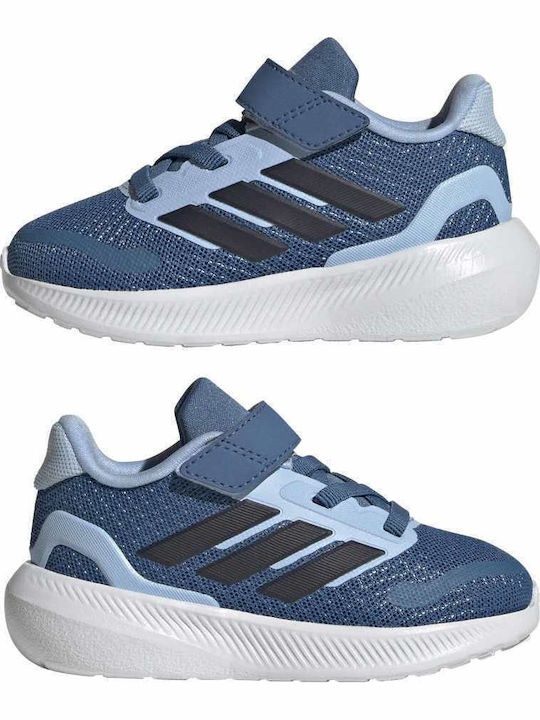 Runfalcon 5 El I Αθλητικά Παιδικά Παπούτσια Running με Σκρατς Μπλε