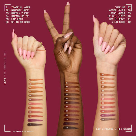 NYX Professional Makeup Молив за устни 08 After Hours-warm Rose
