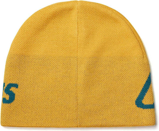 Beanie Unisex Beanie Knitted in Yellow color