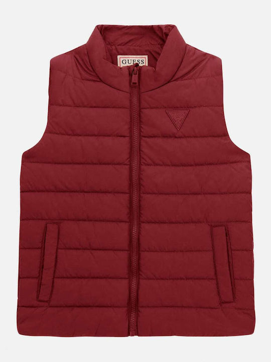 Kids' Casual Jacket Sleeveless Red Core