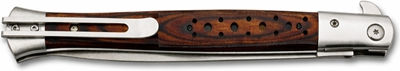 Stiletto Taschenmesser Braun