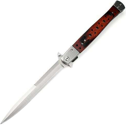 Stiletto Taschenmesser Braun