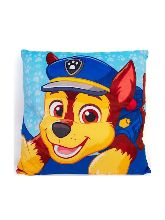Nickelodeon Детска Декоративна Възглавница Синя 38x38см