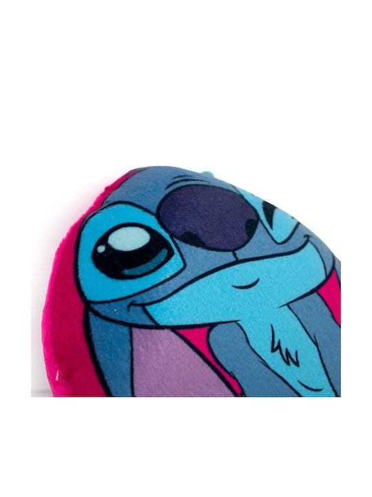 Disney Παιδικό Διακοσμητικό Μαξιλάρι Stitch Φούξια 13x15εκ.