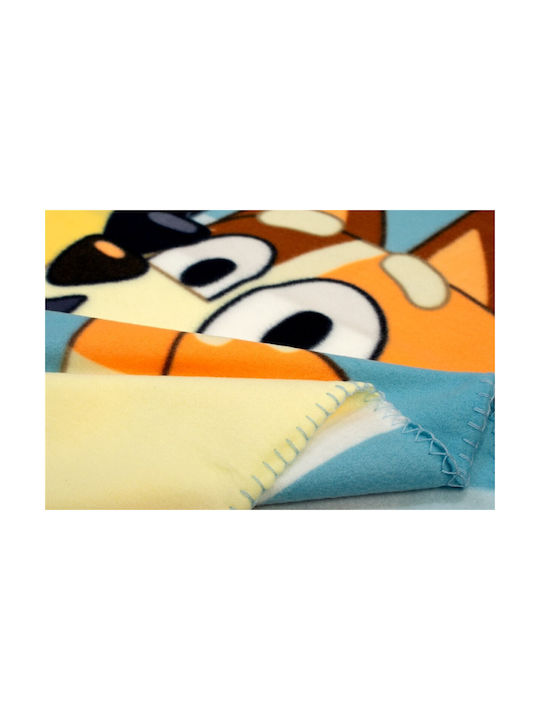 Dimcol Κουβέρτα Fleece Blue 140x100εκ.