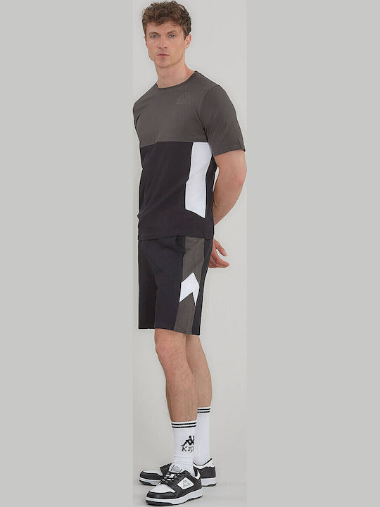 Grimone Αθλητικό T-shirt Μαυρο