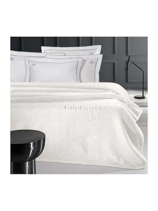 Guy Laroche Decke Kinderbett Samt Beige 110x140cm