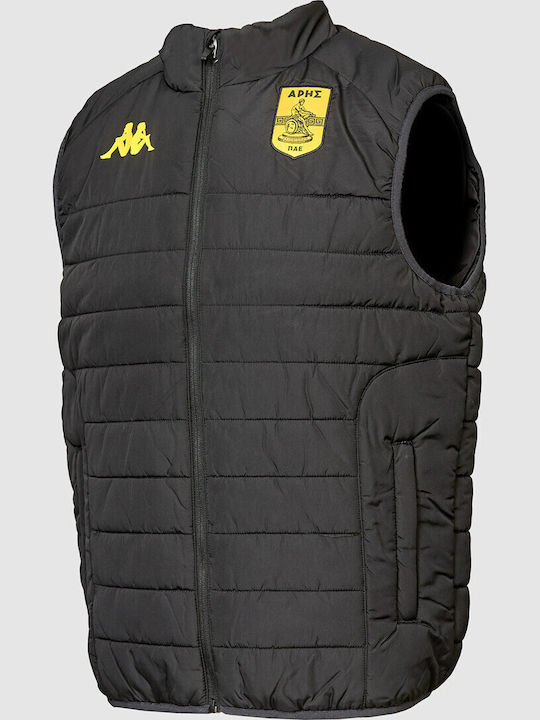 Mikelit Aris Fc 2025/26 Αμάνικο Μπουφάν Puffer Μαυρο