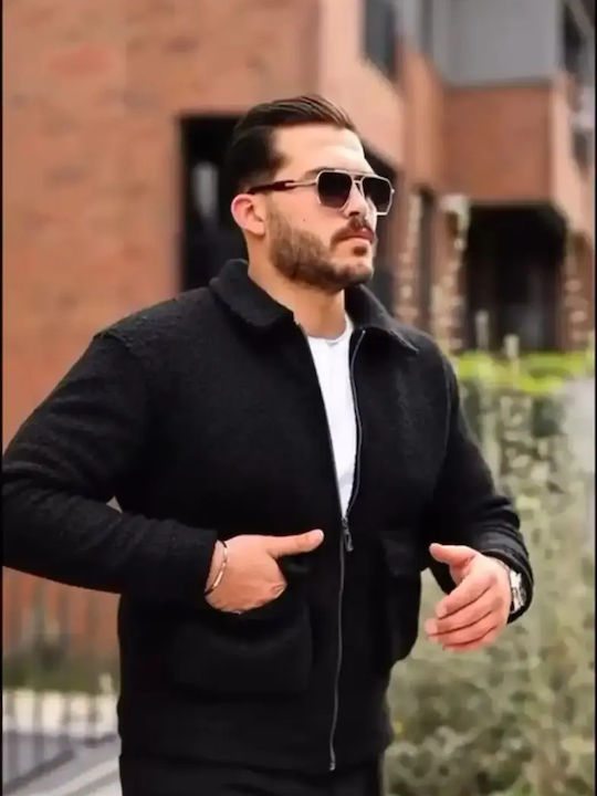 Winter Jacke Black