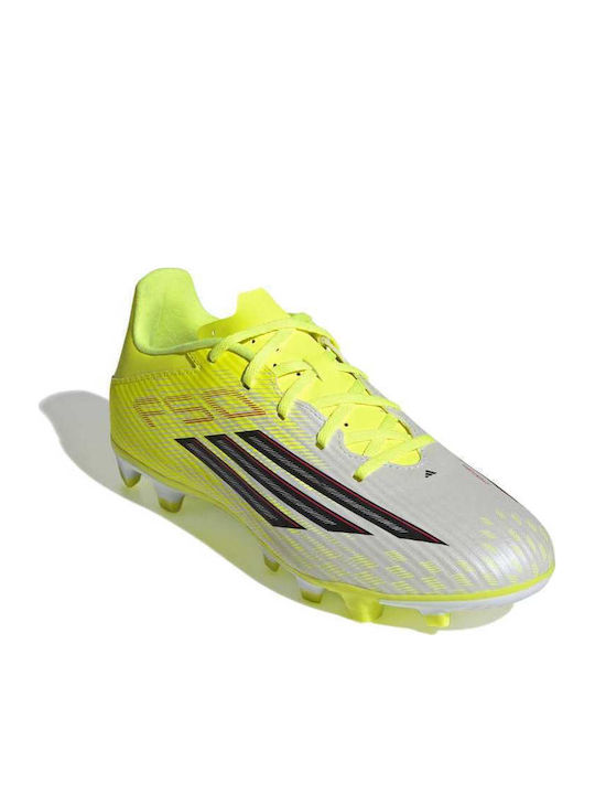 adidas F50 Club Football Shoes with Cleats Yellow