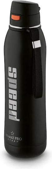 Starke Pro Μπουκάλι Θερμός 850ml Μαύρο
