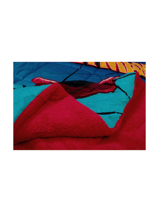 Marvel Kids Duvet Cover Single Turquoise 160x250cm