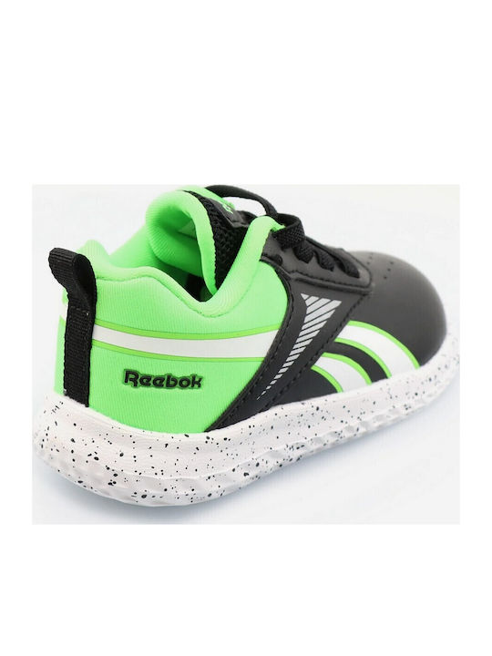 Rush Runner 5 Syn Incaltaminte Sport Copii Alergare Cu Închidere Hoop & Loop Negru