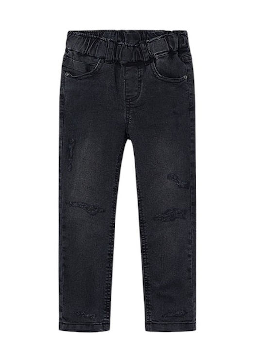 Kids' Denim Pants Black