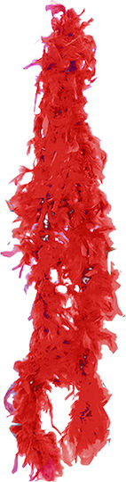 Carnival Boa Orange for Halloween 1pcs