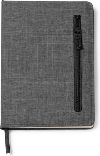 Notebook 80 Sheets A5 Gray